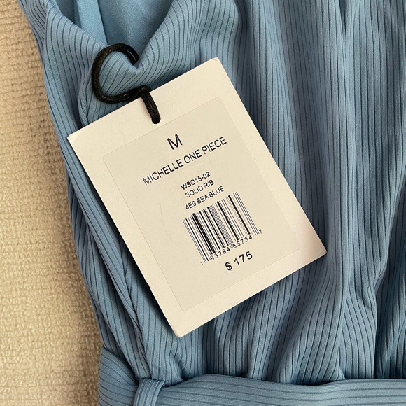 NEW with all packaging - Onia Sea Blue Michelle One Piece - Picture 8 of 8